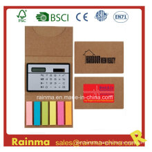 Sticky Memo Pad with Calculator